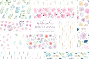 15 Morning Meadow Seamless Patterns Review