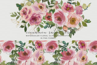 Blush Peach Watercolor Floral Clipart Review