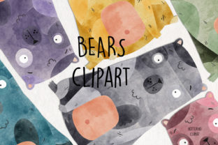 Watercolor Bear Clipart: 15 Illustrations Review