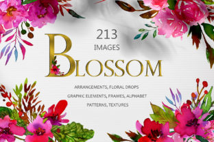 Watercolor Floral Collection: Brand Illustrations